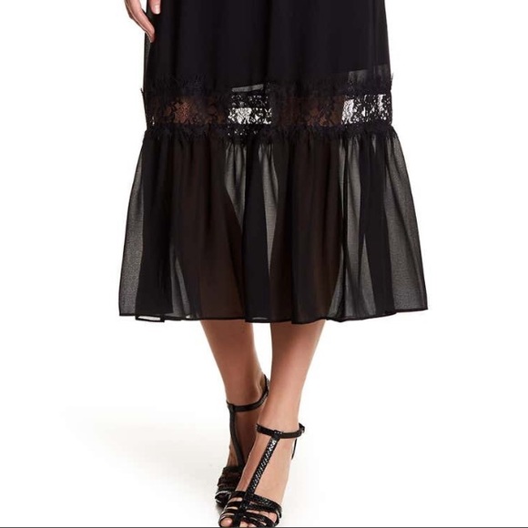 LIKE NEW Nanette Lepore Halter Cold Shoulder Dress - Picture 3 of 7